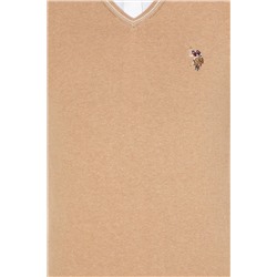 Erkek Camel Melanj Basic Kazak