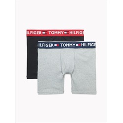 TOMMY HILFIGER BOLD COTTON BOXER BRIEF 2PK