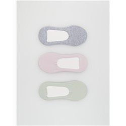 3er-Pack Füßlinge
