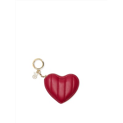 Victoria's Secret Heart Coin Purse Keychain