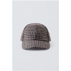 HOUNDSTOOTH CAP
