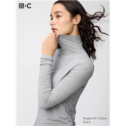 HEATTECH Extra Warm Cashmere Blend Turtleneck T-Shirt