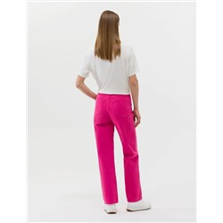 Fuşya Jean Pantolon