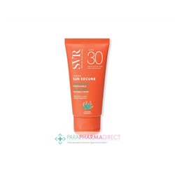 SVR Sun Secure Crème Velours Fini Invisible SPF30 Haute Protection Solaire 50ml