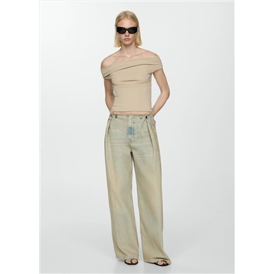 Jeans wideleg super loose