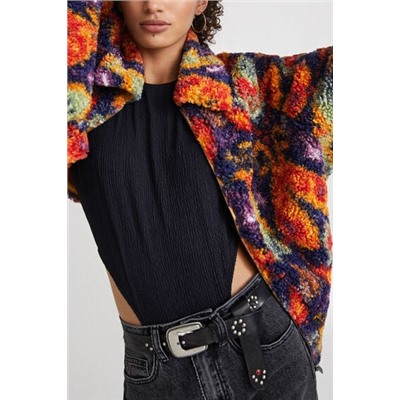 Chaqueta corta borreguito