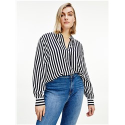 TOMMY HILFIGER CURVE STRIPE BLOUSE