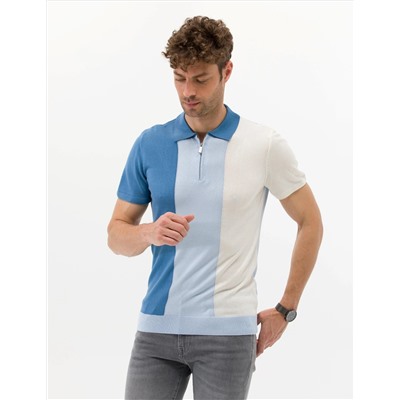 İndigo Slim Fit Kazak