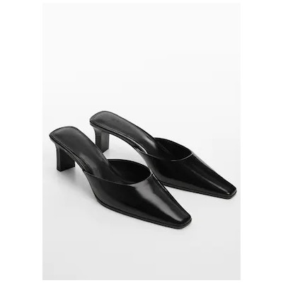Zapato piel punta destalonado