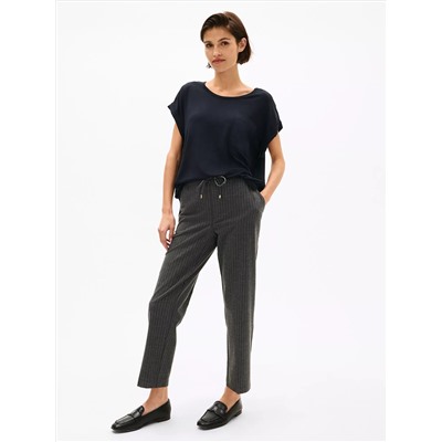Dolman-Sleeve Crewneck Pocket T-Shirt