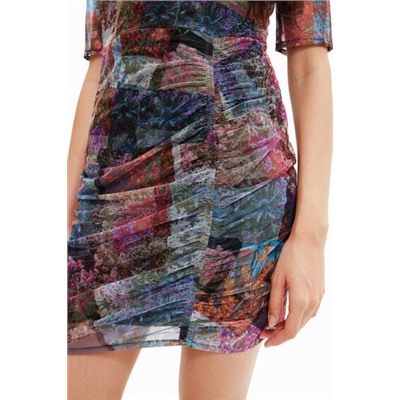 Vestido corto bosque