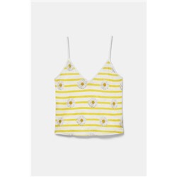 Camiseta tirantes margaritas