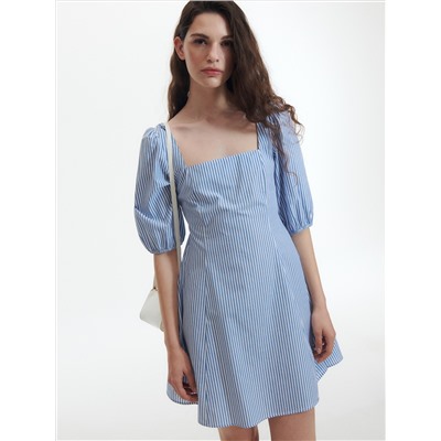 Gestreiftes Minikleid