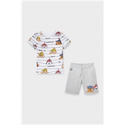 Paw Patrol - Set - Kurzarmshirt und Sweatshorts - 2 teilig
