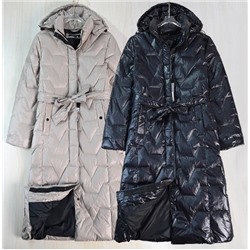 Женский стеганый пуховик средней длины с утиным пухом KARL LAGERFEL*D ОРИГИНАЛ! 😎