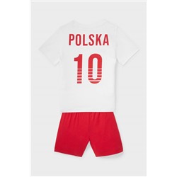 Shorty-Pyjama - Bio-Baumwolle - 2 teilig