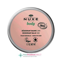 Nuxe Déodorant Solide Doux Peaux Sensibles BIO 50 g