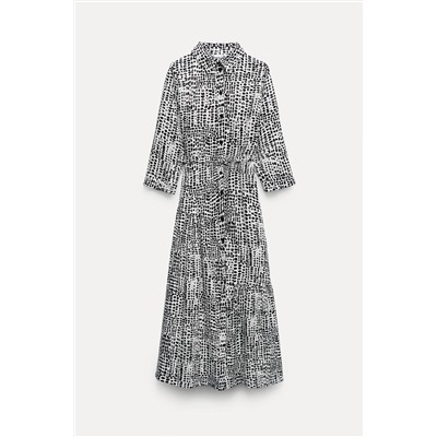 ZW COLLECTION PRINTED LONG DRESS