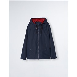 Hooded Nautical Parka, Men, Dark Blue