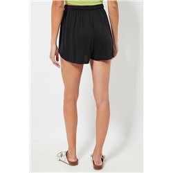 Short cintura alta - Negro