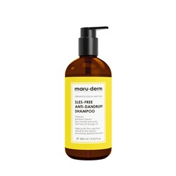 [MARU.DERM] Шампунь для волос бессульфатный ПРОТИВ ПЕРХОТИ SLES-Free Anti-Dandruff Shampoo, 400 мл