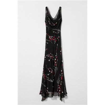 SILK PRINTED DRESS KATE MOSS X ZARA