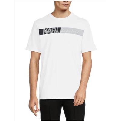 KARL LAGERFELD PARIS Logo Graphic Tee