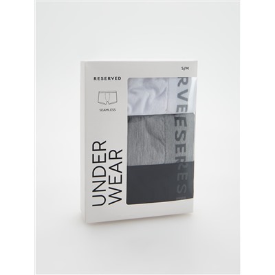 Nahtlose Boxershorts im 3er-Pack