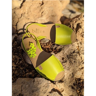 Ab.Zapatos 320 · Limón+Pendientes flores PA3768 Limón