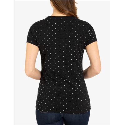 DOT V-NECK T-SHIRT