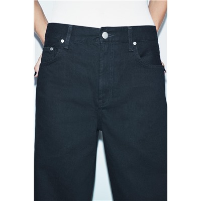 ZW COLLECTION LOOSE FIT MID-RISE JEANS