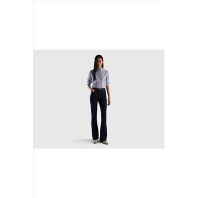 United Colors of Benetton Desenli Koton Gömlek 123P5OA95Q8U4-78Q