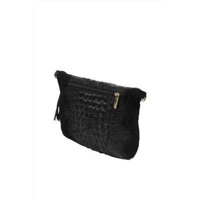 Bandolera de piel Negro - Firenze Artegiani