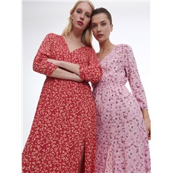 Gemustertes kleid