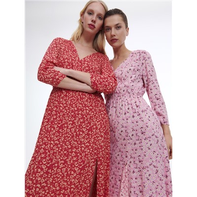 Gemustertes kleid