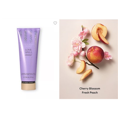 BODY FRAGRANCE Love Spell Shimmer Fragrance Lotion
