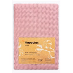 Простыня вафельная 145Х200 Happy Fox Home