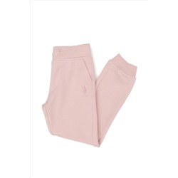 Kız Çocuk Toz Pembe Eşofman Altı