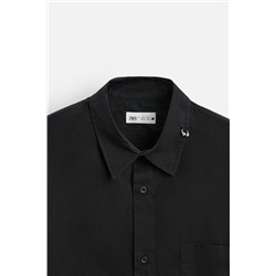 CAMISA CROPPED FIT PIERCING