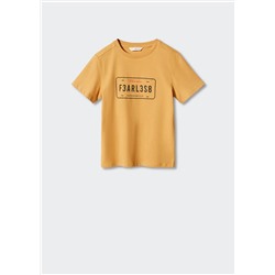 Camiseta algodón estampada -  Niño | MANGO OUTLET España