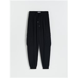 Viscose rich joggers