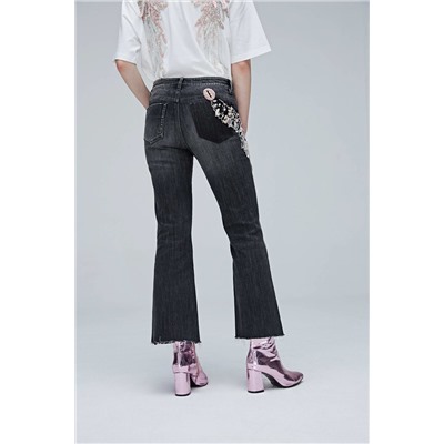 Vaquero bootcut Negro
