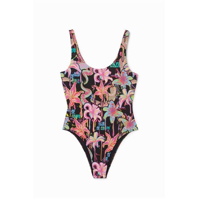 Body estampado floral