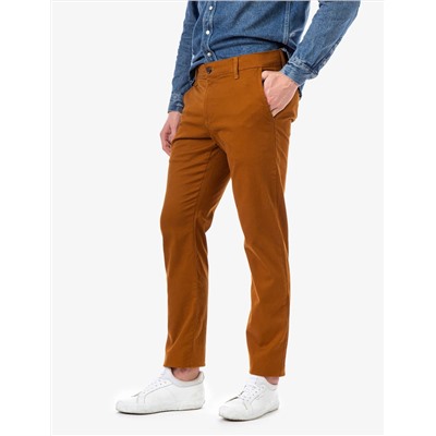 STRAIGHT TWILL CHINO PANTS