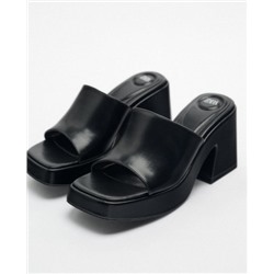 HIGH-HEEL PLATFORM SANDALS