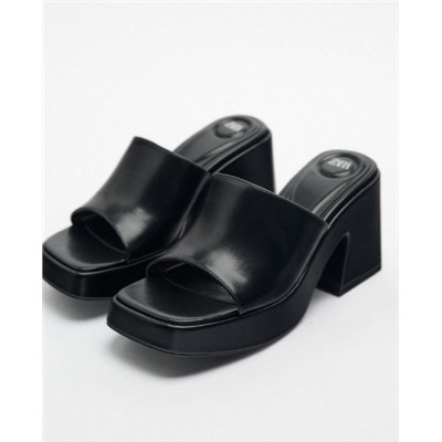 HIGH-HEEL PLATFORM SANDALS