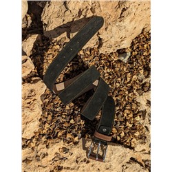 Ab.Zapatos Pelle cinturon (140) Negro