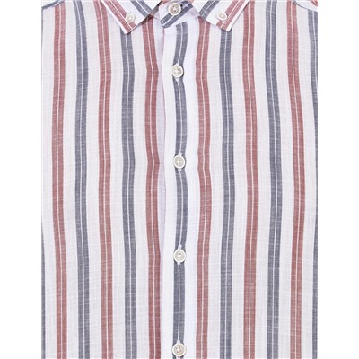 Turuncu Slim Fit Uzun Kollu Gömlek