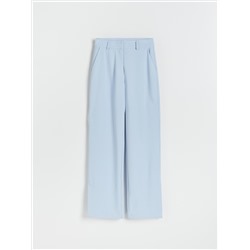 Hose mit Schlitz am Saum