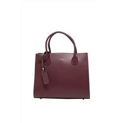 Bolso de piel Trip Burdeos